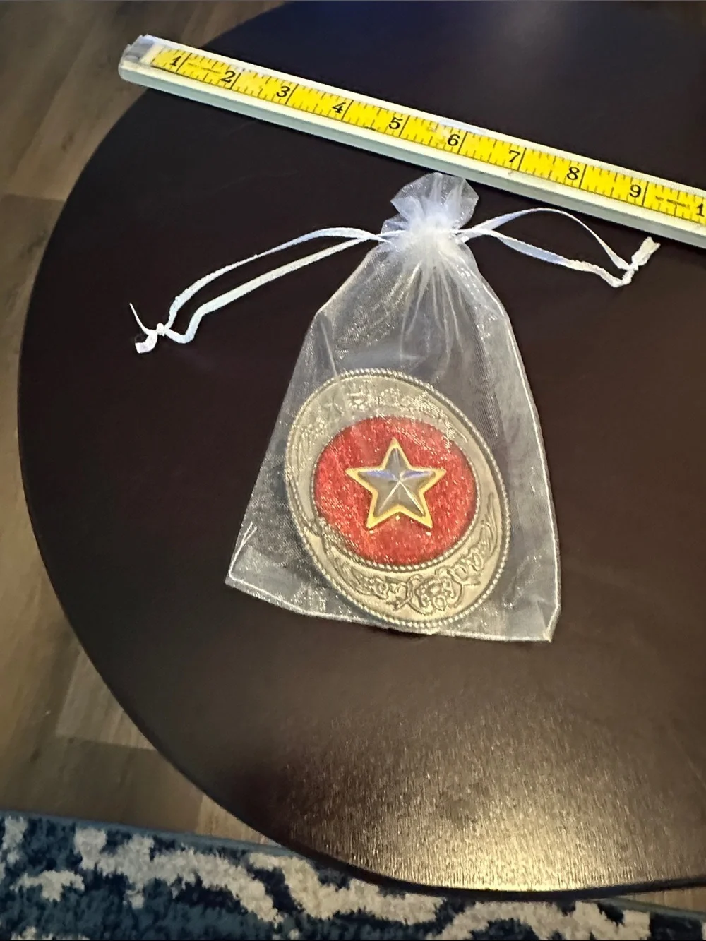 Red Star Western Belt Buckle - Women's Accessory